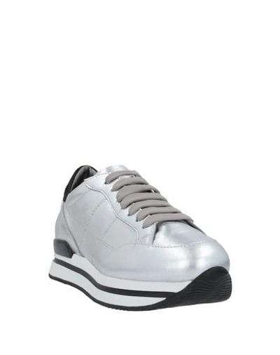Hogan Sneakers In Silver