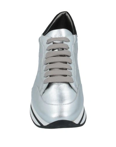 Hogan Sneakers In Silver