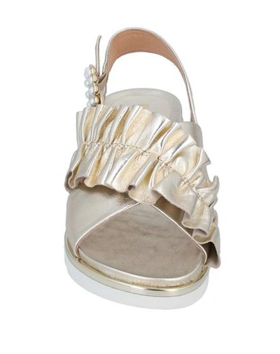 Shop Docksteps Sandals In Platinum