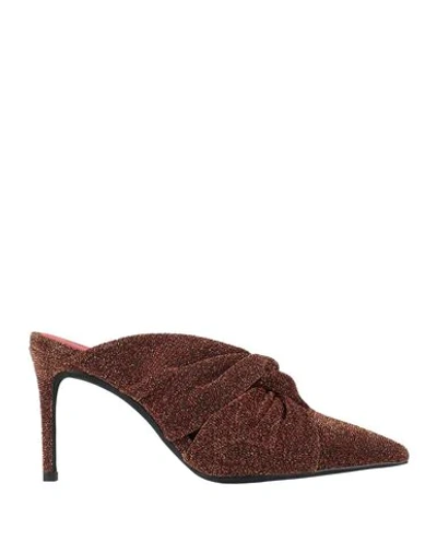 Shop Jeffrey Campbell Mules & Clogs In Brown