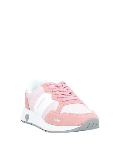 Shop Champion Sneakers In Pastel Pink