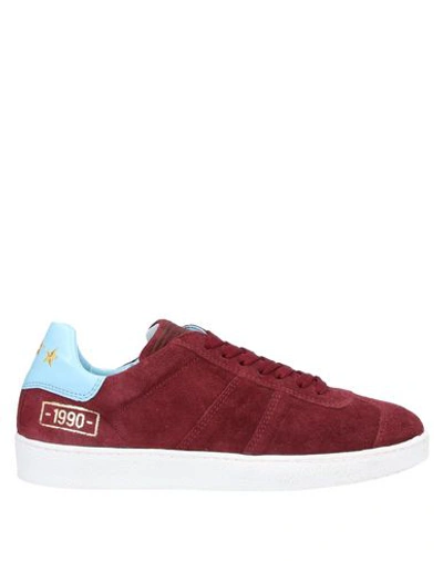 Shop Pantofola D'oro Sneakers In Maroon