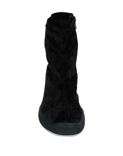 Ruco Line Ankle Boots In Black
