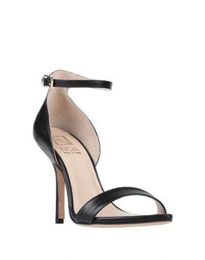 Shop Noa Sandals In Black