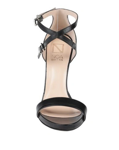 Shop Noa Sandals In Black