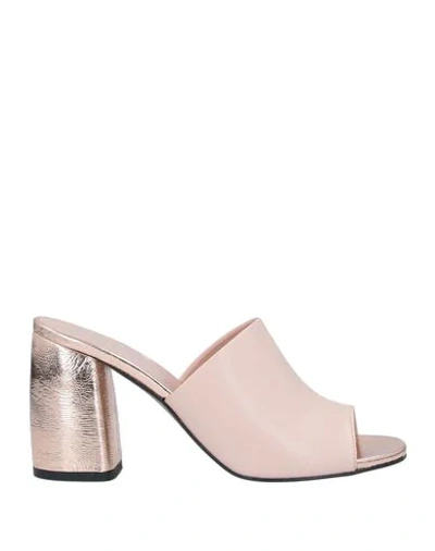 Shop Pollini Sandals In Pink