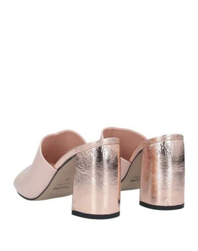 Shop Pollini Sandals In Pink