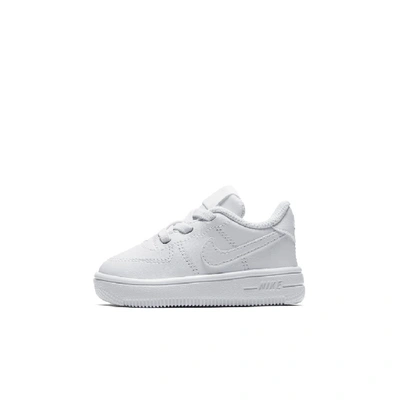 Shop Nike Force 1 '18 Baby/toddler Shoes In White