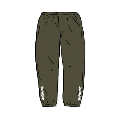 Pre-owned Warm Up Pant Olive