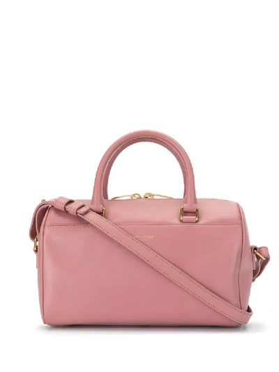Pre-owned Saint Laurent Baby Duffle Bag In Pink