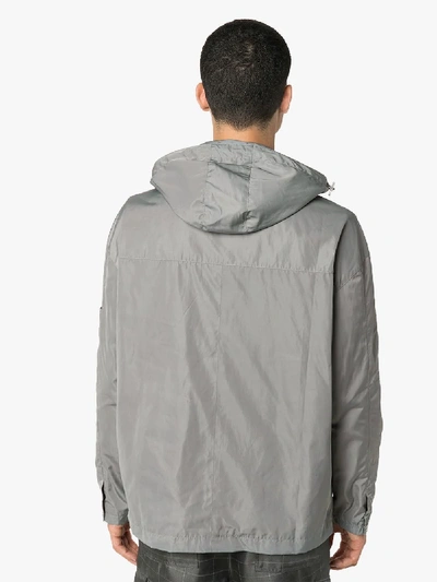 Shop A-cold-wall* Passage Asymmetric Panel Jacket In Grey