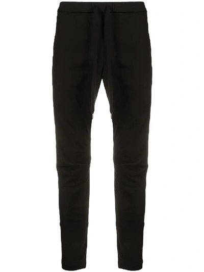 Shop Attachment Drawstring-waist Skinny Trousers In Black