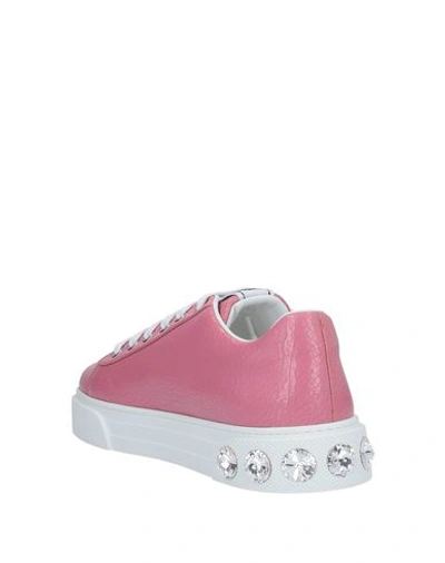 Shop Miu Miu Sneakers In Pink