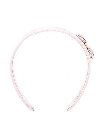 Shop Ferragamo Bow Headband In Pink