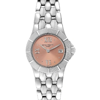 Shop Patek Philippe Neptune Steel Copper Dial Ladies Watch 4880 In Not Applicable