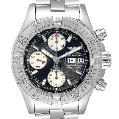 Shop Breitling Aeromarine Superocean Chronograph Watch A13340 Box Papers In Not Applicable