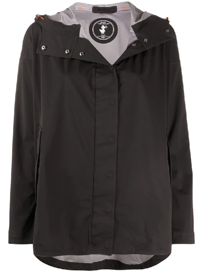 Shop Save The Duck D4649w Barkx Hooded Jacket In Black