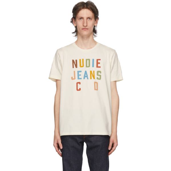 nudie jeans white