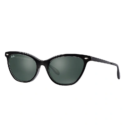 Shop Ray Ban Rb4360 Sunglasses In Black