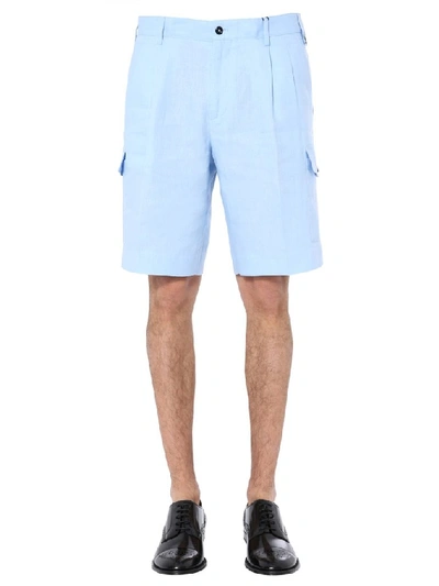 Shop Dolce & Gabbana Bermuda Shorts In Blue
