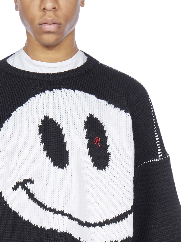 raf simons smiley jumper