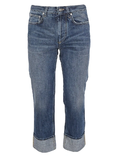Shop Givenchy Cropped Jeans In Blue