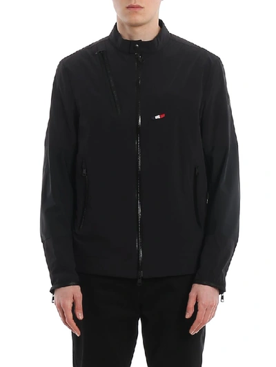 Shop Moncler Somme Windbreaker Jacket In Black