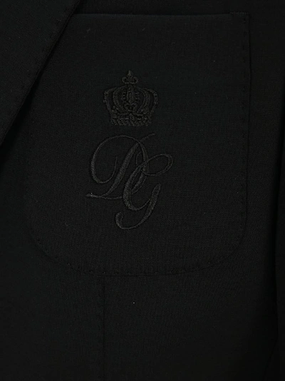 Shop Dolce & Gabbana Slim Fit Blazer In Black