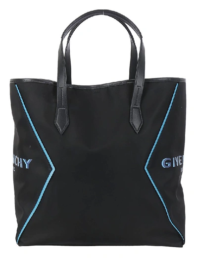 Shop Givenchy Bond Logo Shopping Bag In Black