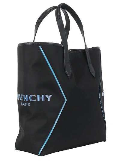 Shop Givenchy Bond Logo Shopping Bag In Black