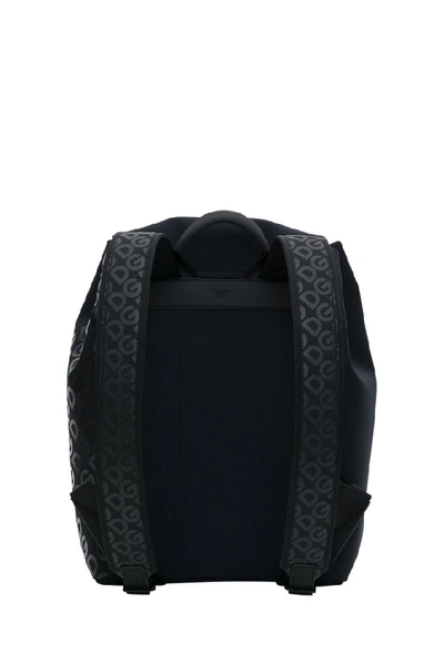 Shop Dolce & Gabbana Millennials Logo Backpack In Black