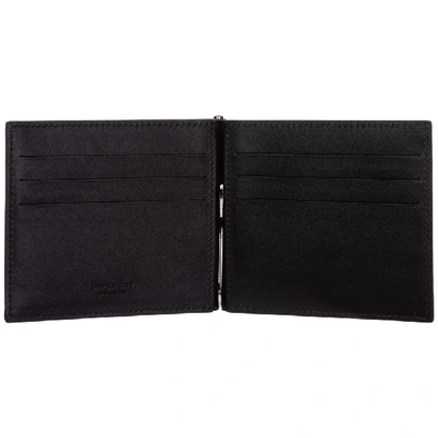 Shop Givenchy Logo Print Bifold Wallet In Black