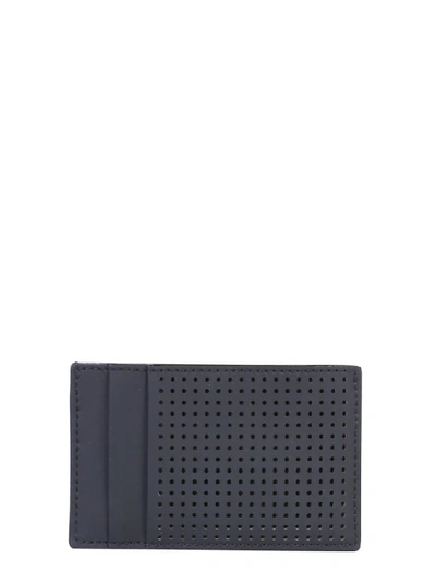 Shop Alexander Mcqueen Logo Printed Cardholder In Black