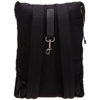 Shop Givenchy Logo Zipped Rucksack In Black