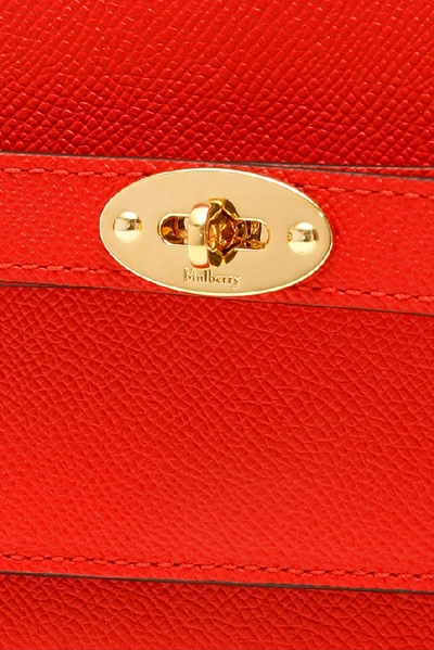 Shop Mulberry Bayswater Shoulder Bag In Red