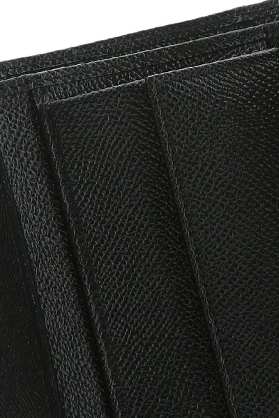 Shop Dolce & Gabbana Monogram Embellished Wallet In Black
