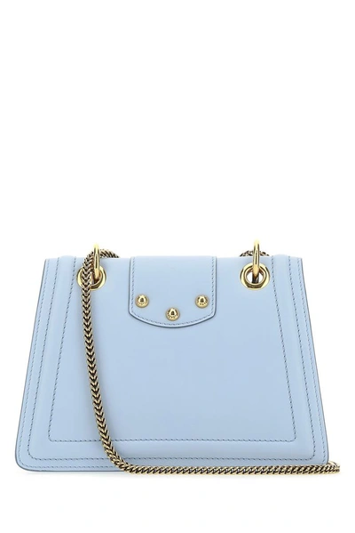 Shop Dolce & Gabbana Dg Amore Shoulder Bag In Blue