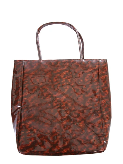 Shop Opening Ceremony North South Large Tote Bag In Brown
