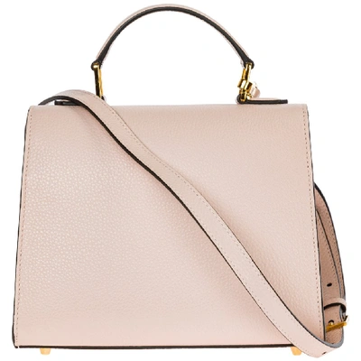 Shop Alberta Ferretti Buckled Handbag In Pink