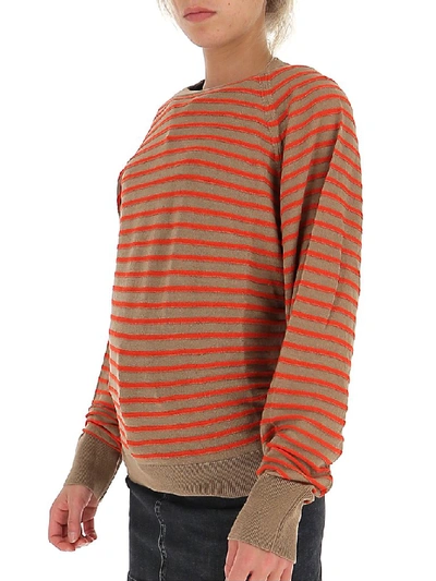 Shop Barena Venezia Barena Striped Sweatshirt In Multi