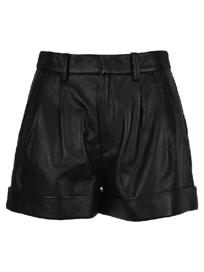 Shop Isabel Marant Étoile Abot Shorts In Black