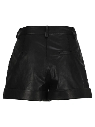 Shop Isabel Marant Étoile Abot Shorts In Black