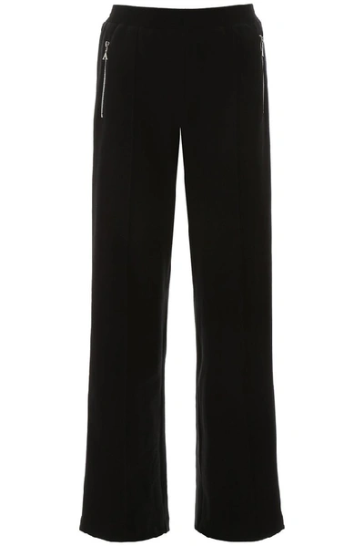 Shop Area Crystal Embellished Track Pants In Black