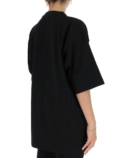 Shop Balenciaga Uniform Oversized T In Black