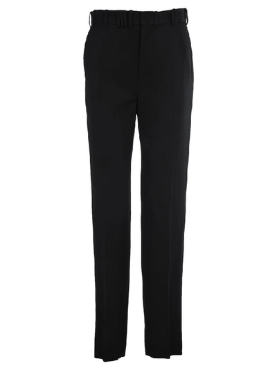 Shop Y/project Y / Project High Waisted Tailored Trousers In Black