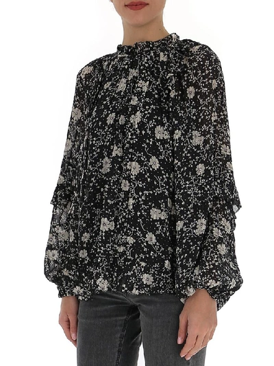 Shop Isabel Marant Étoile Printed Blouse In Multi