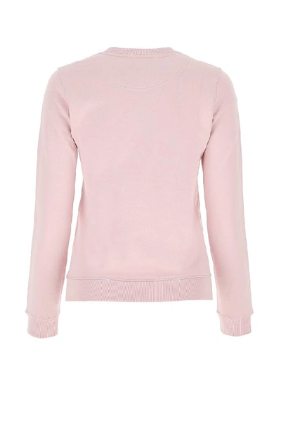Shop Kenzo Tiger Logo Sweatshirt In Pink