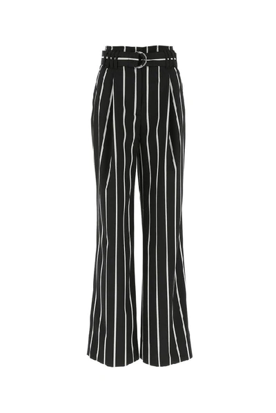 Shop Proenza Schouler Striped Wide Leg Pants In Multi