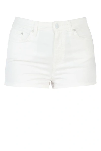 Shop Chiara Ferragni Flirting Denim Shorts In White