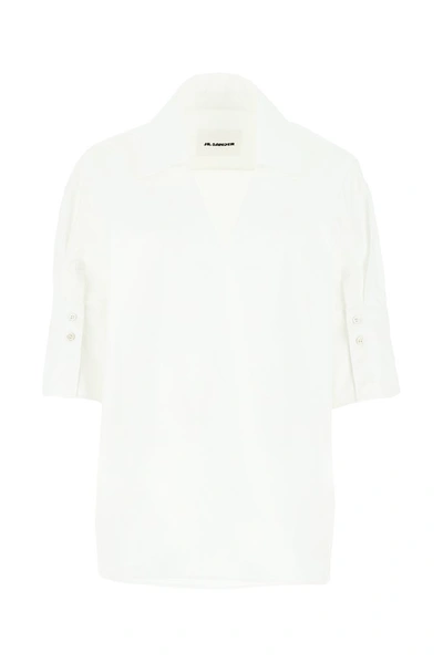 Shop Jil Sander V In White